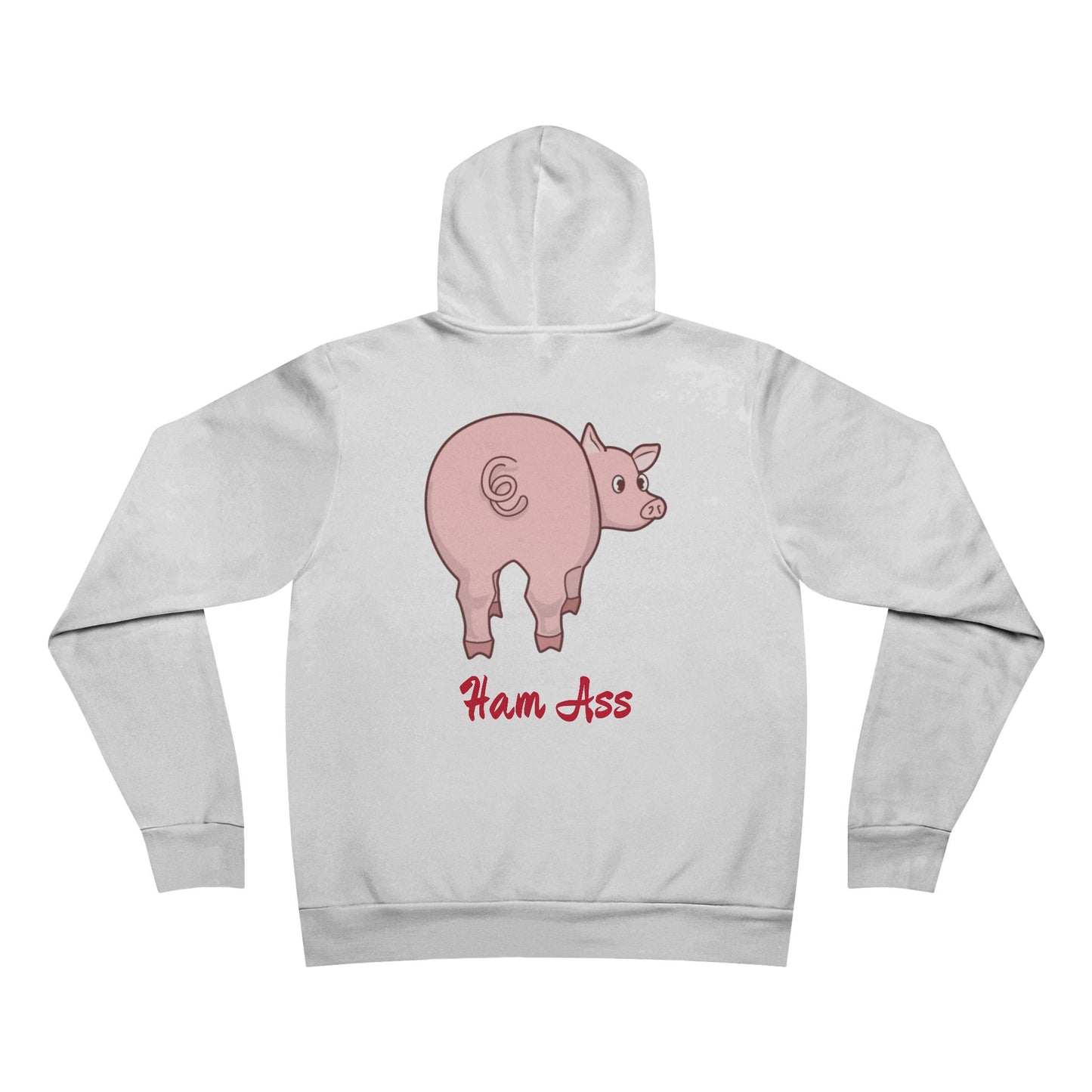 Cute Pig Design Unisex Pullover Hoodie - Cozy and Fun