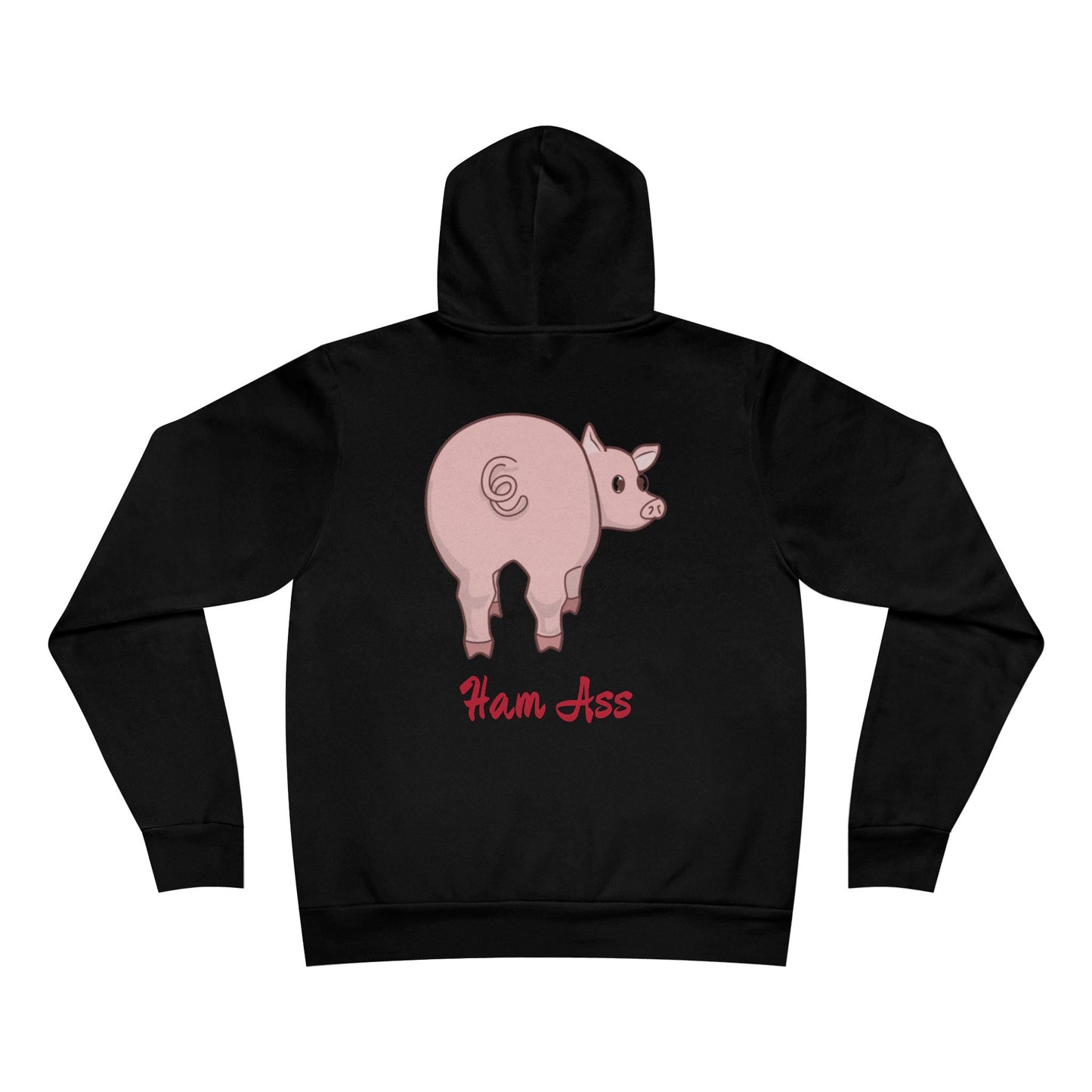 Cute Pig Design Unisex Pullover Hoodie - Cozy and Fun
