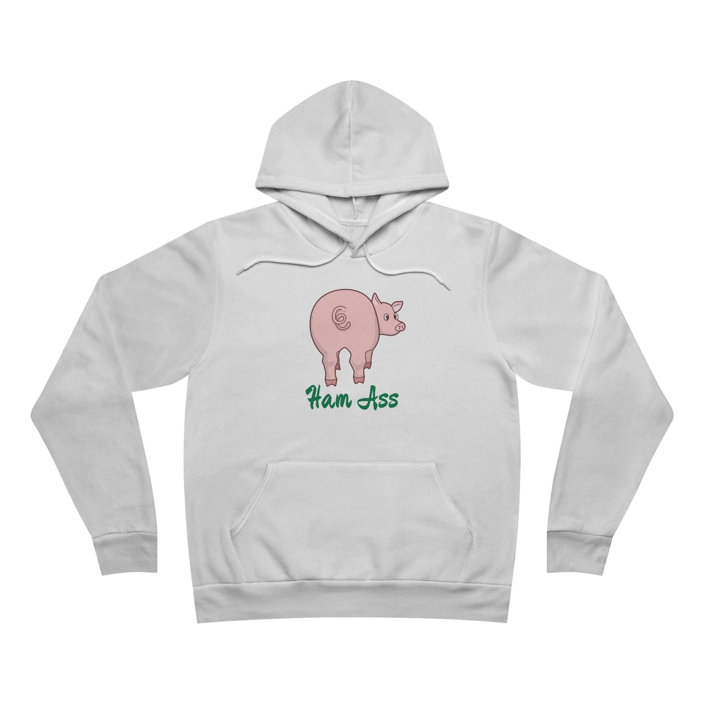 Cute Pig Design Unisex Pullover Hoodie - Cozy and Fun