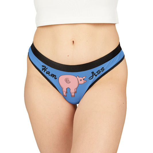 Humorous Women's Thongs – Fun 'Ham Ass' Undergarments